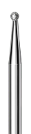 Busch Diamantfräs, sfärisk medel Ø 1,6 mm (801016, 2 stycken)