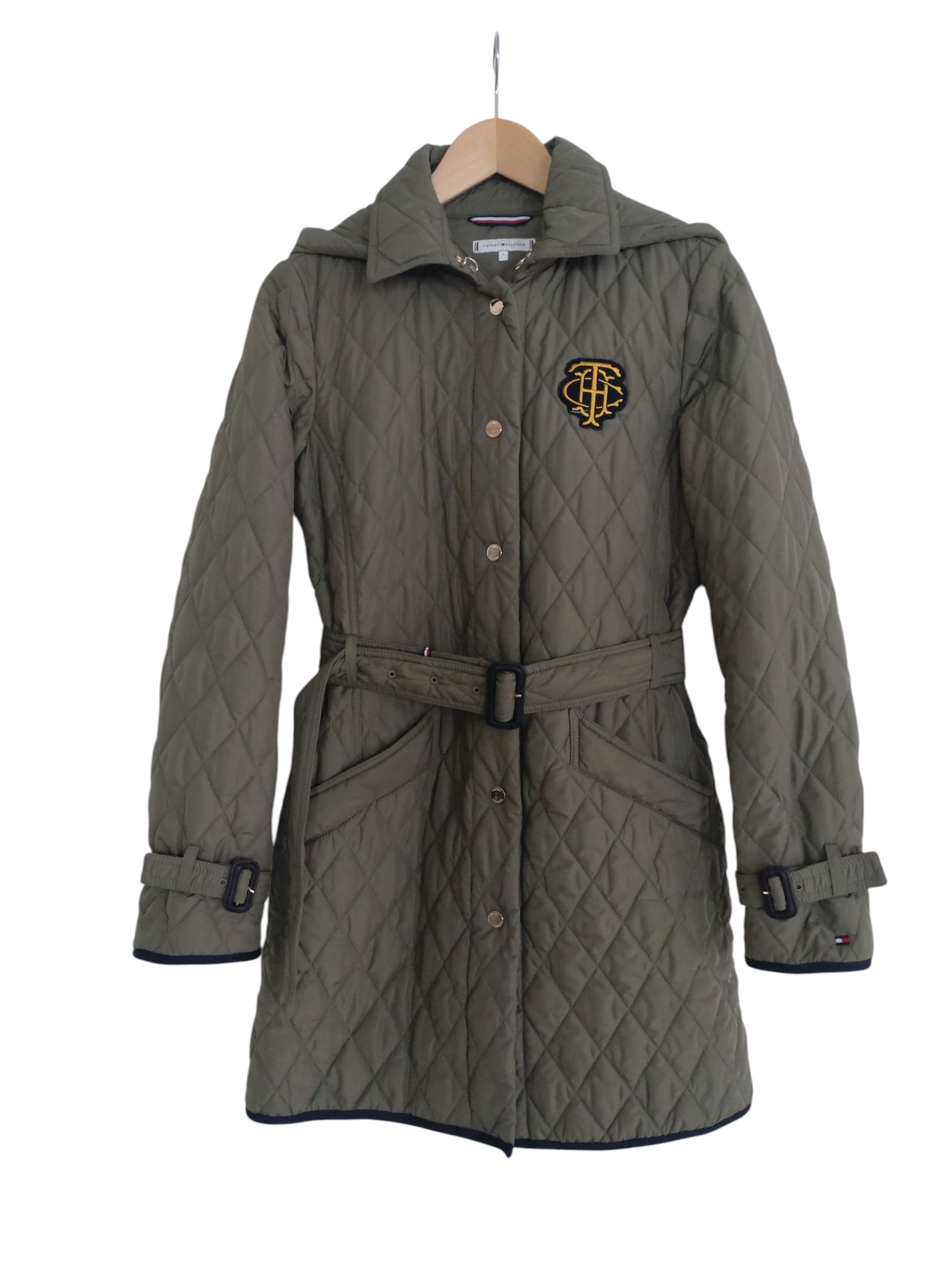 2014.  Begagnad Quiltad kappa Hilfiger stl S - 2