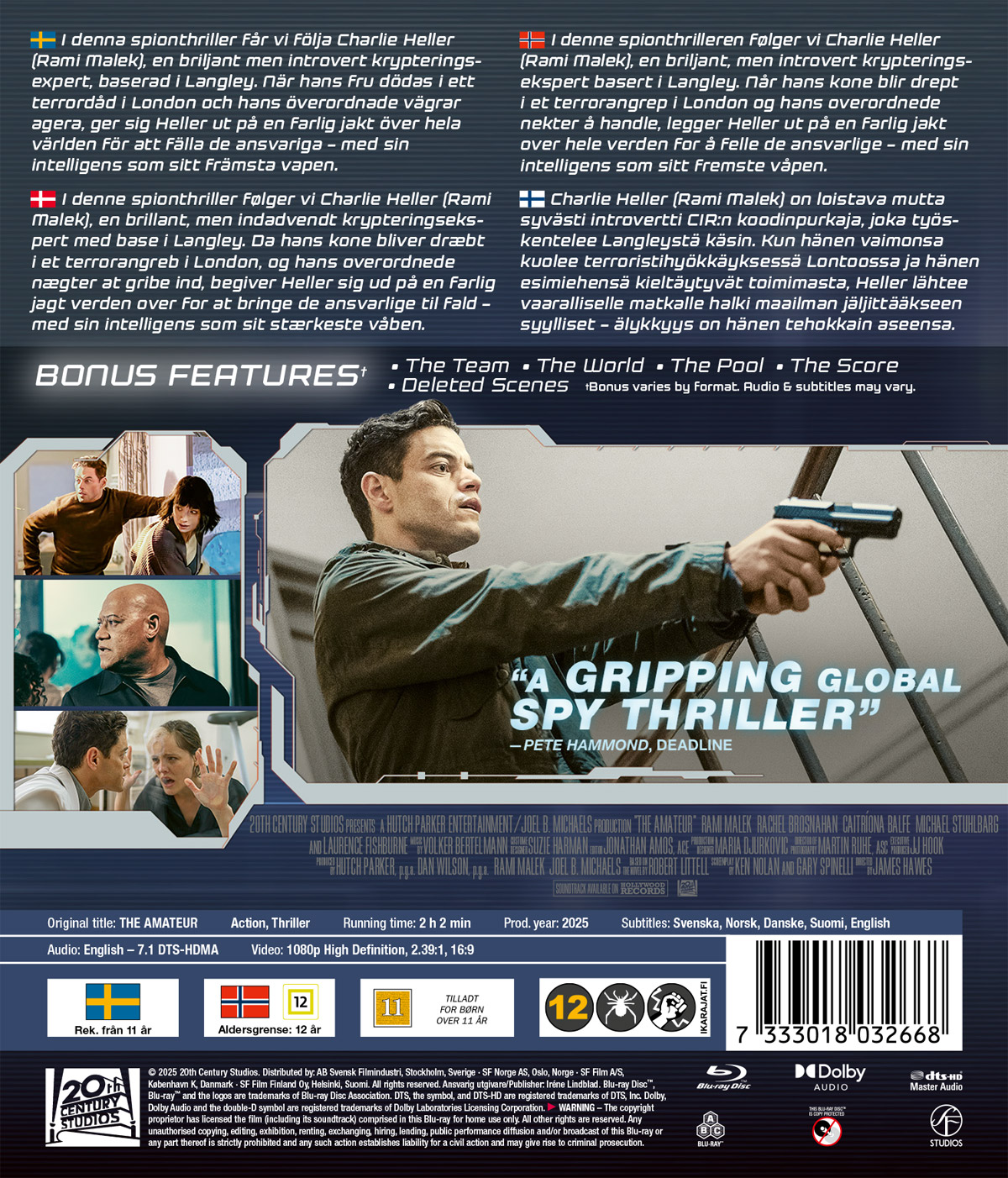 The Amateur (Blu-ray) - 2