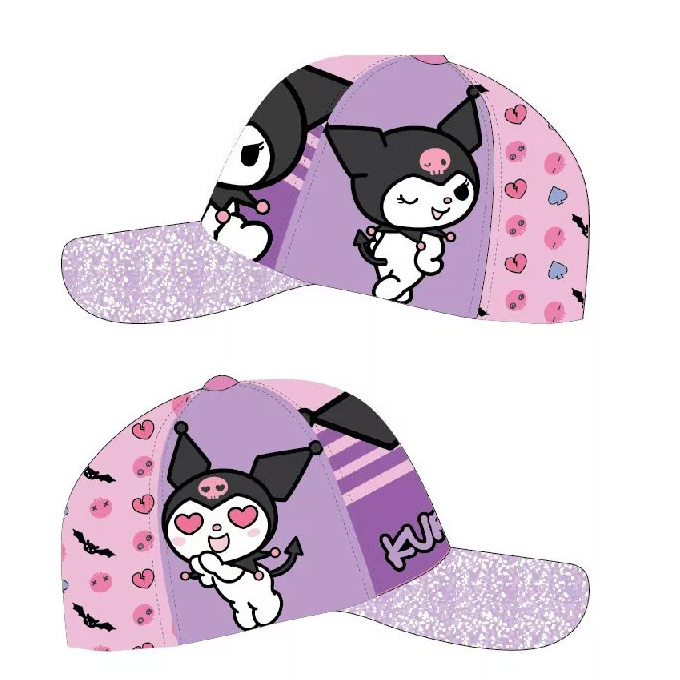 Kuromi Barn Baseboll Keps - Storlek 54 - 5