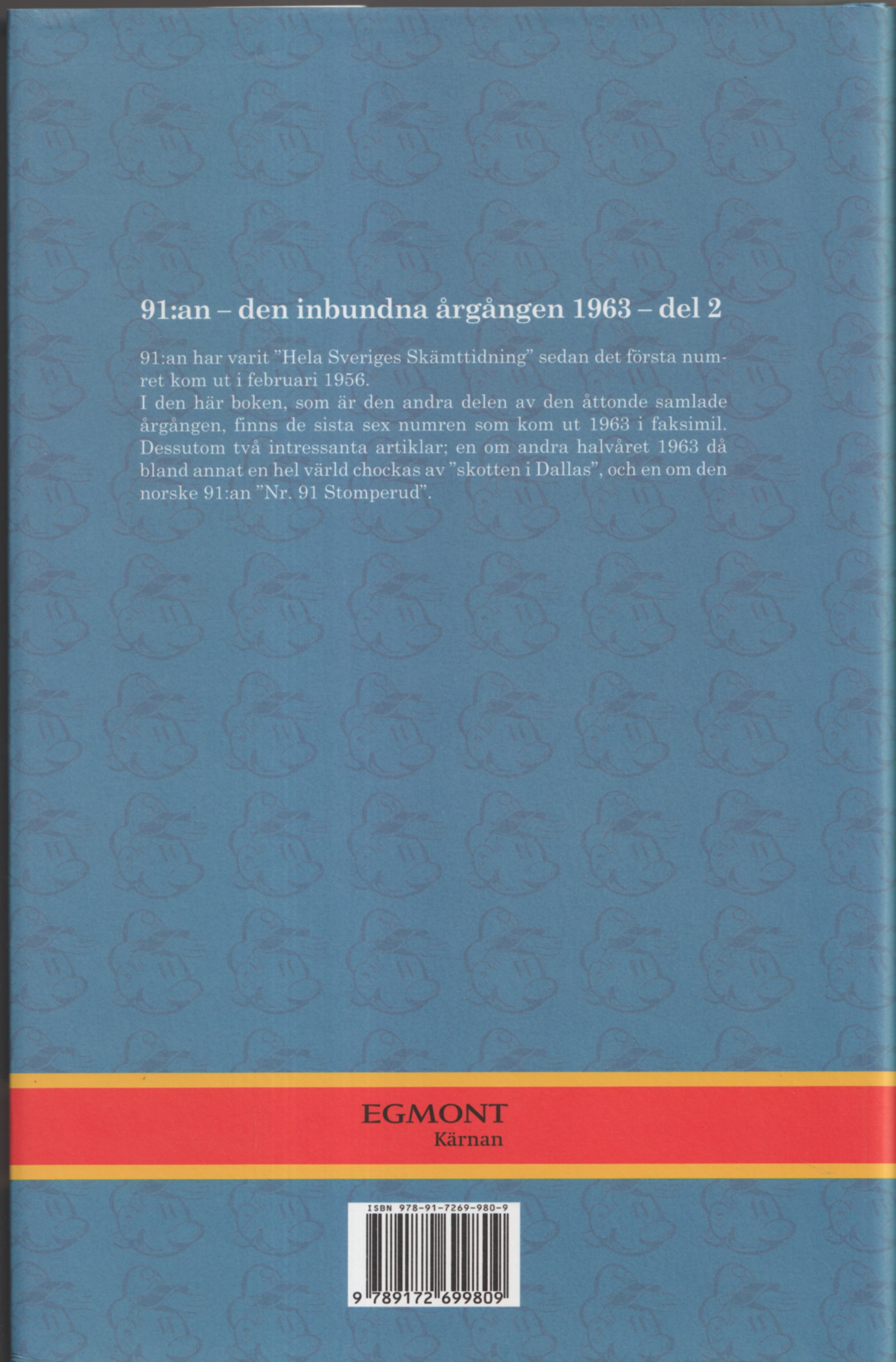 91:an den inbundna årgången 1963 del 2, begagnad - 2