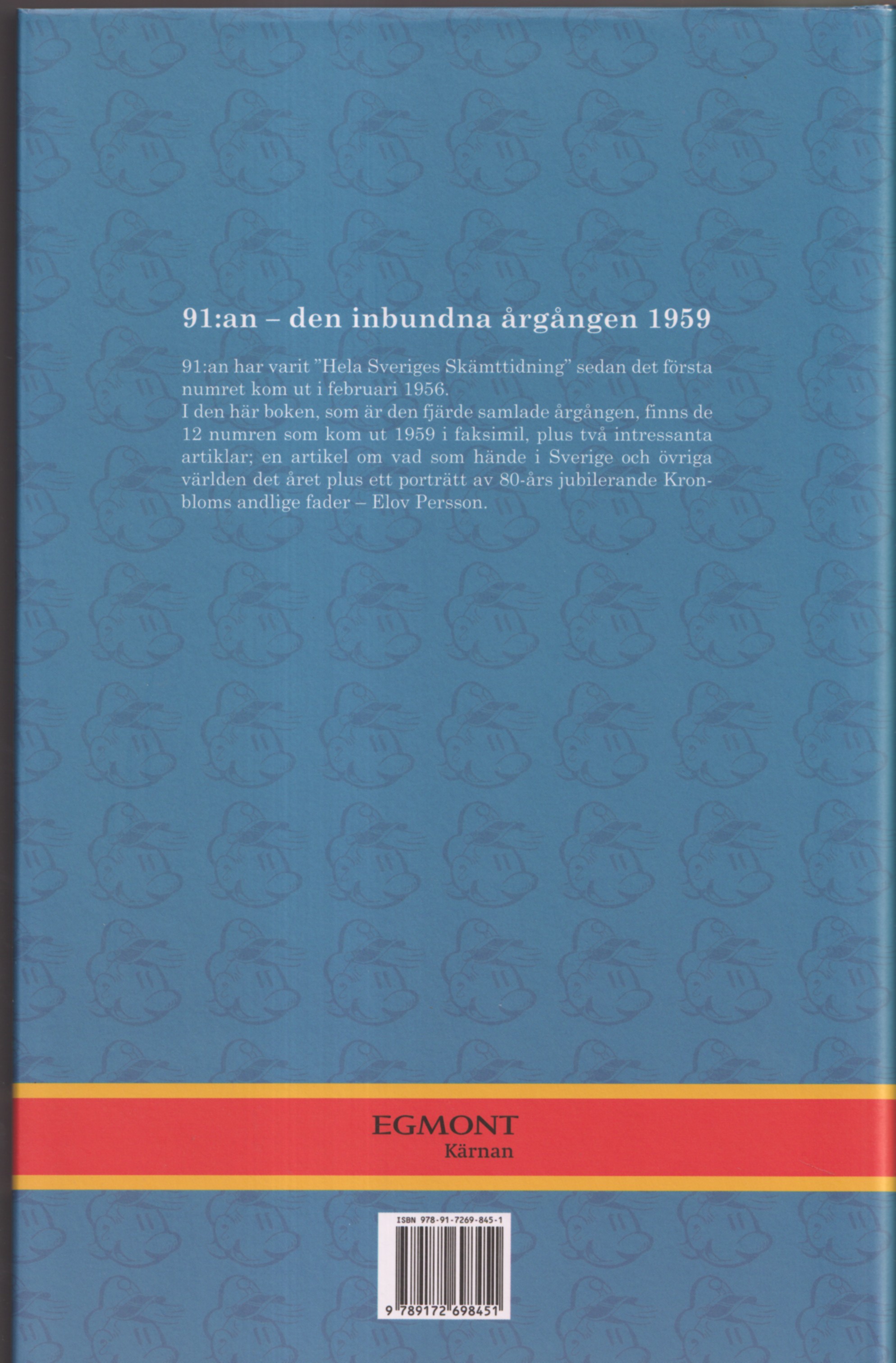 91:an den inbundna årgången 1959, begagnad - 2