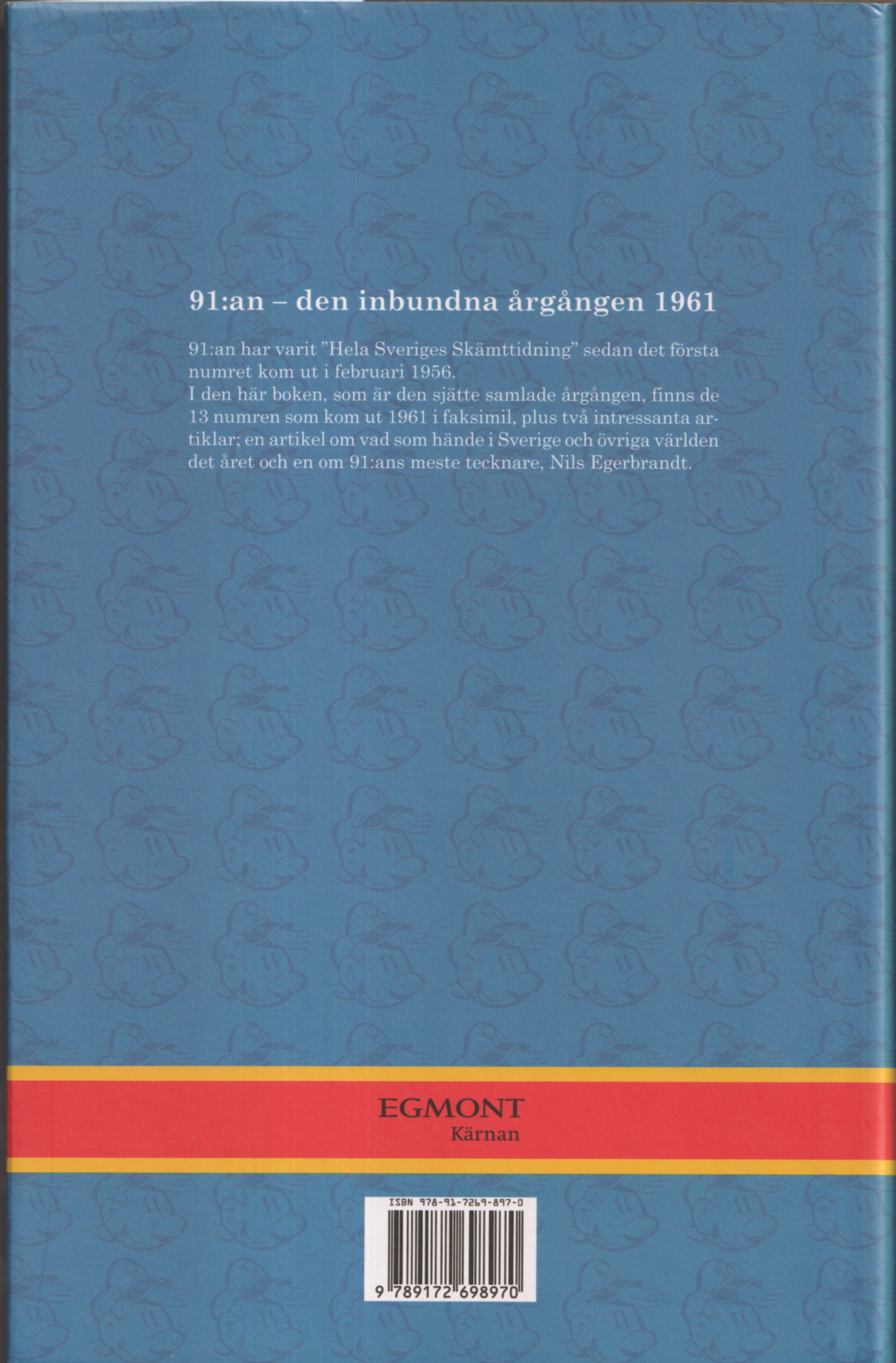 91:an den inbundna årgången 1961, begagnad - 2