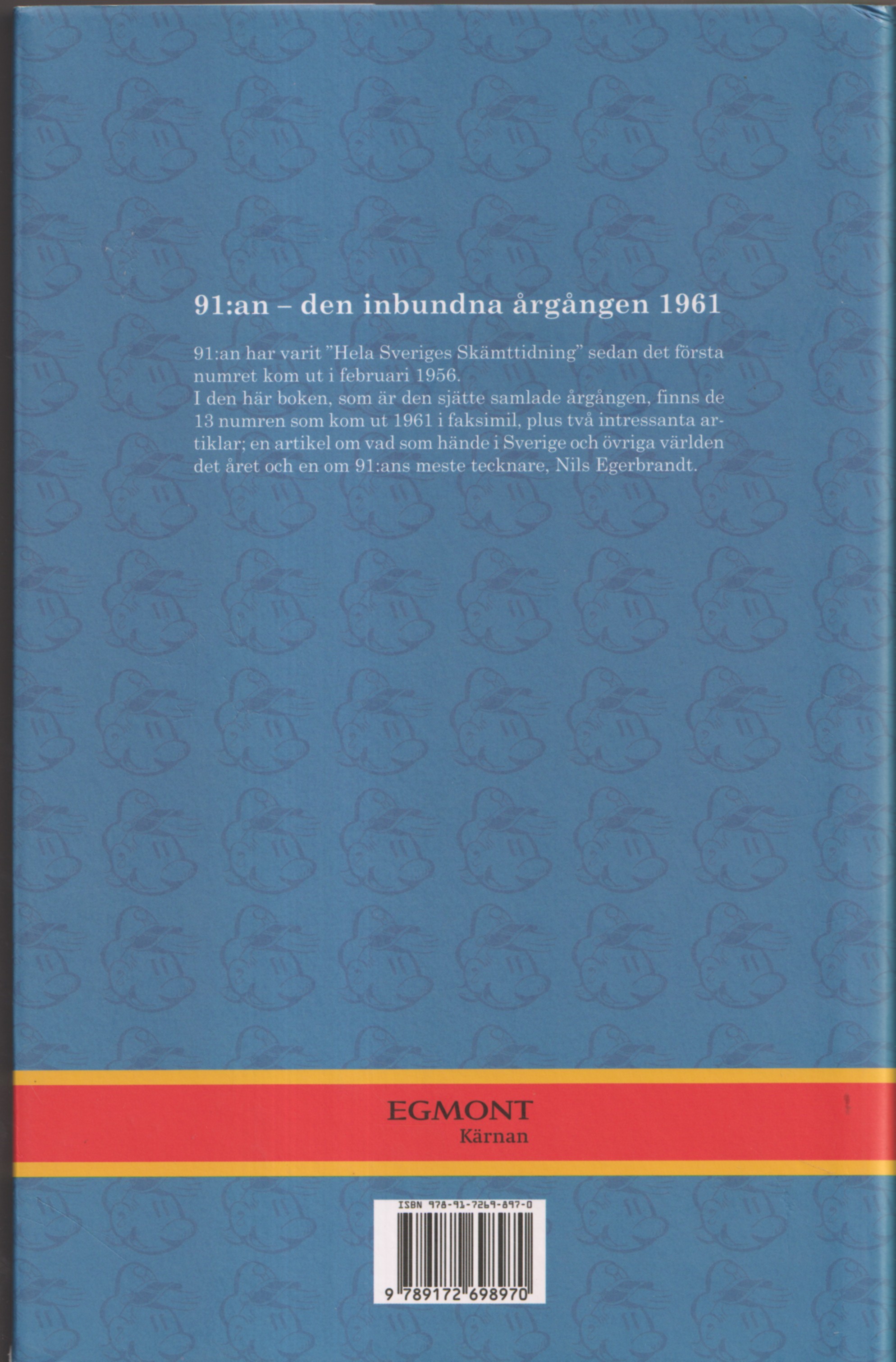 91:an den inbundna årgången 1961, begagnad (02) - 2
