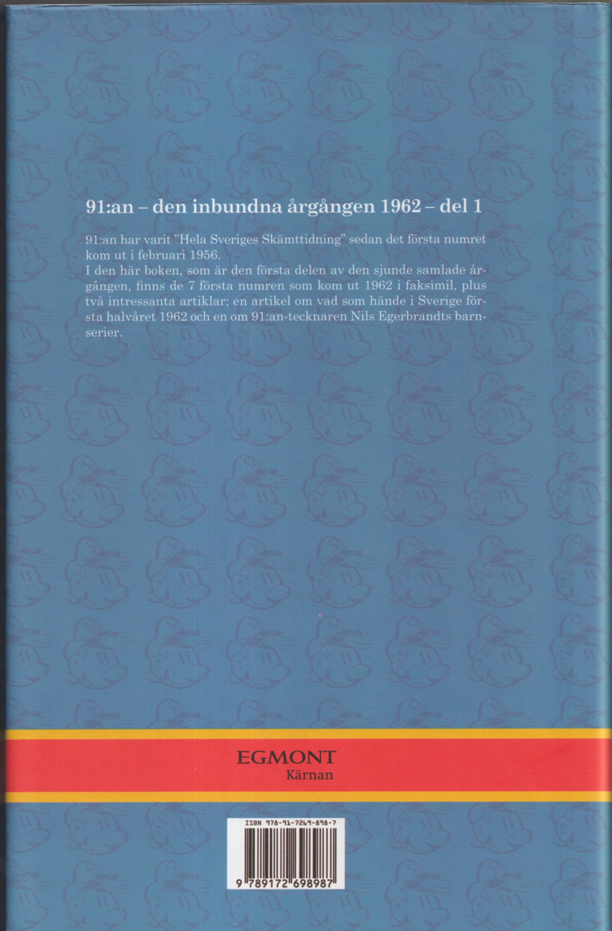 91:an den inbundna årgången 1962 del 1, begagnad - 2