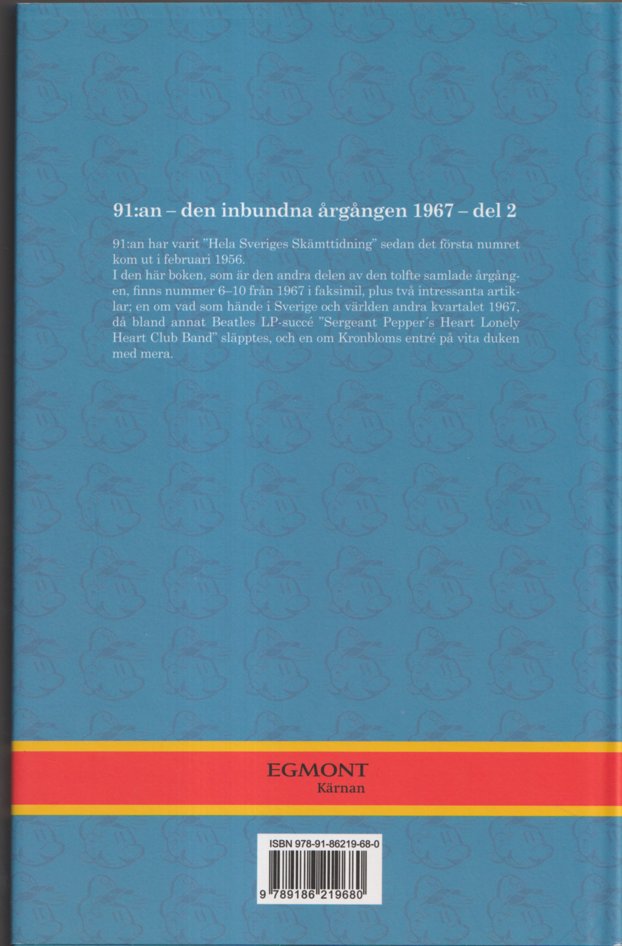 91:an den inbundna årgången 1967 del 2, begagnad - 2