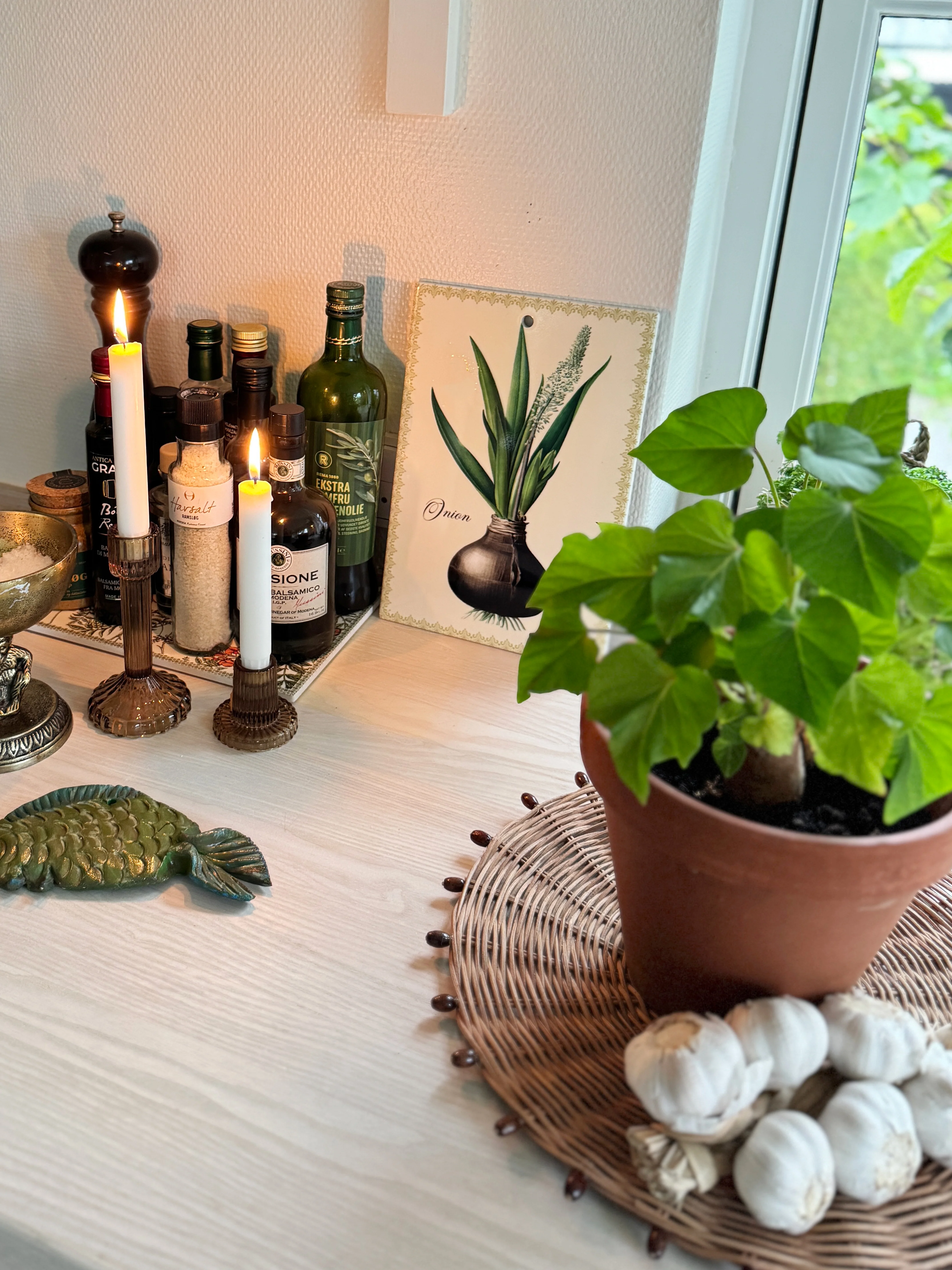 Keramikfat med kork på baksidan - 3