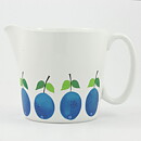 Stig Lindberg (Prunus 1962) Pitcher with Plum Decor 19/12 cm (2)