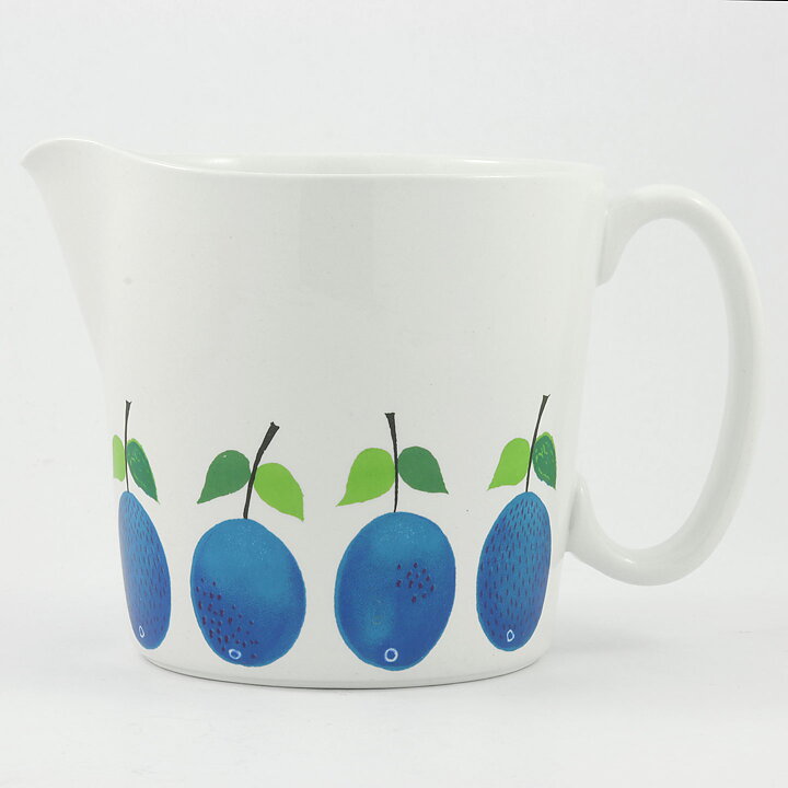 Stig Lindberg (Prunus 1962) Pitcher with Plum Decor 19/12 cm (2)