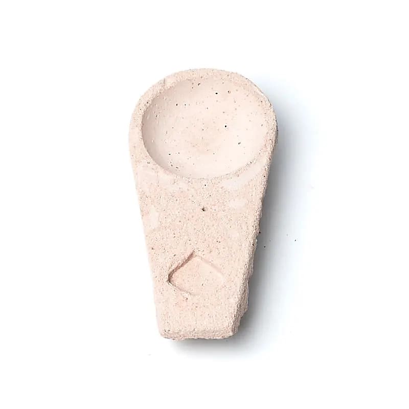Sagrada Madre cement rökelsebrännare pastellrosa