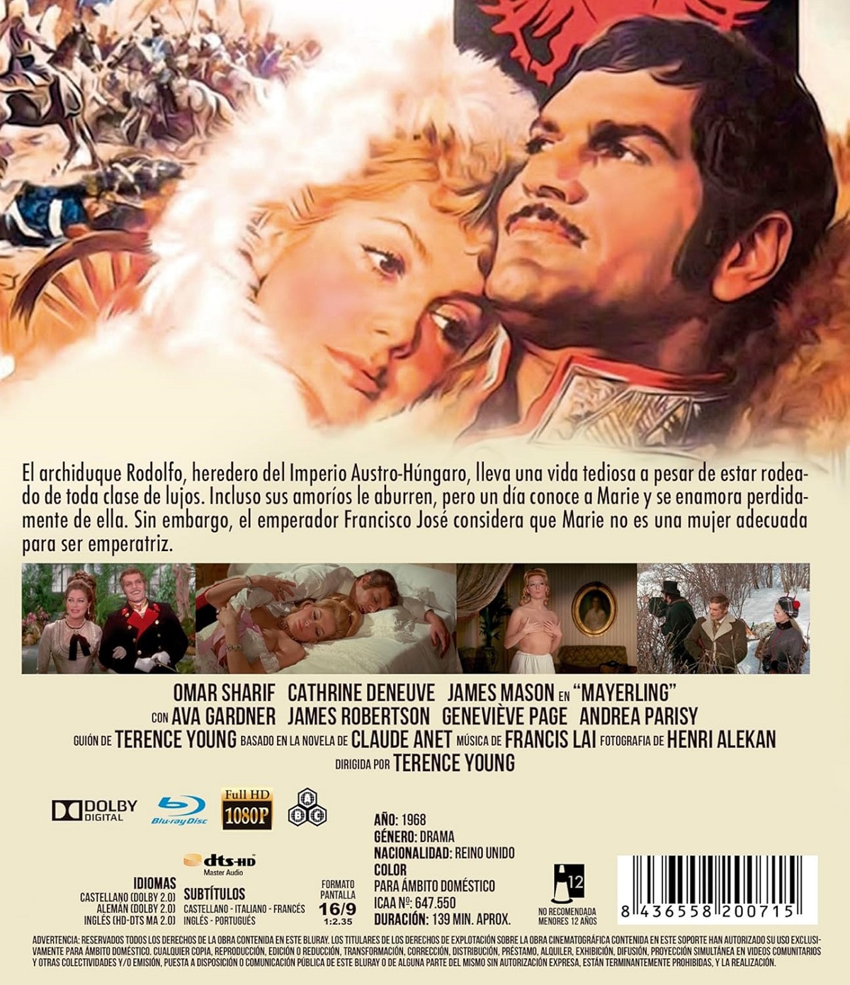 Mayerling (ej svensk text) (Blu-ray) - 2