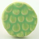 Stig Lindberg (1967) Unique Miniature Button with Green Glaze 3 cm