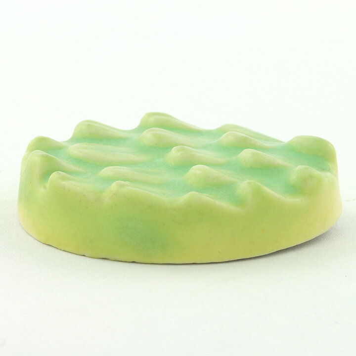Stig Lindberg (1967) Unique Miniature Button with Green Glaze 3 cm