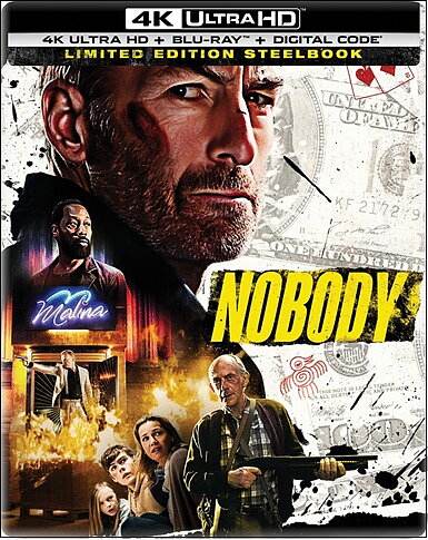 Nobody - Limited Edition Steelbook (BLU-RAY 4K ULTRA HD + BLU-RAY)