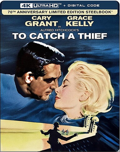 To Catch A Thief - 70th Anniversary Limited Edition Steelbook (BLU-RAY 4K ULTRA HD)
