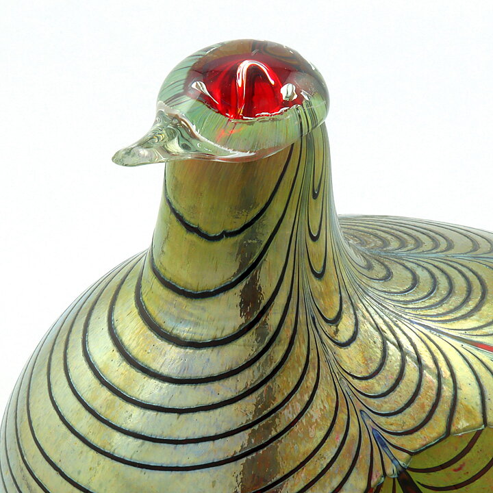 Oiva Toikka (1981) Pheasant (Fasaani) Glass Bird 23/16 cm (7)