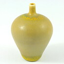 Berndt Friberg (1968) Unique Yellow Haresfur Vase 6 cm
