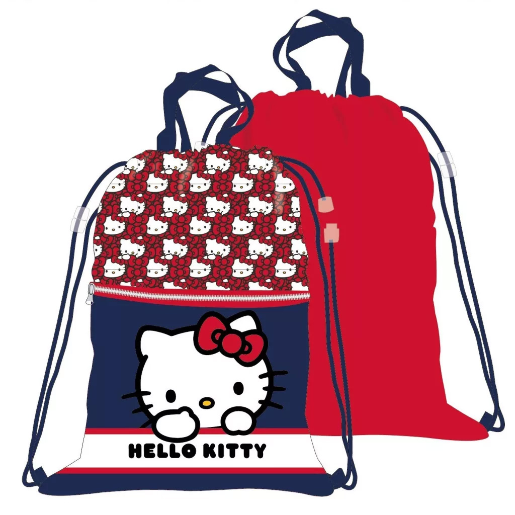 Hello Kitty Gympåse - Red Bow Deluxe 45 cm - 3
