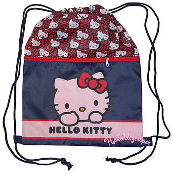 Hello Kitty Gympåse - Red Bow Deluxe 45 cm