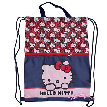 Hello Kitty Gympåse - Red Bow Deluxe 45 cm