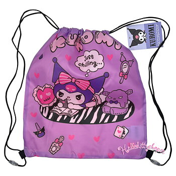 Kuromi Gympåse - Chilling 40 cm