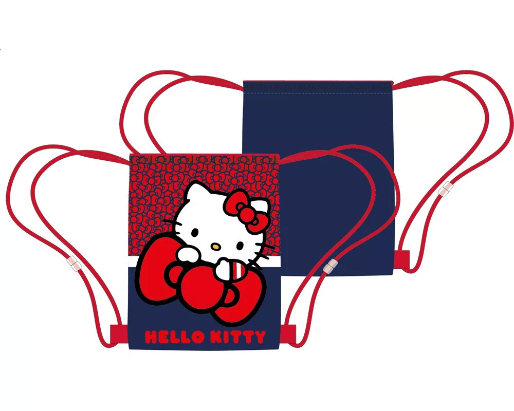 Hello Kitty Gympåse - Red Bow 40 cm - 3