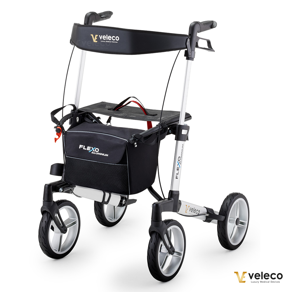 Rollator Hopfällbar - Flexo Silver - 5