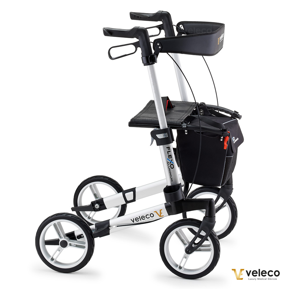 Rollator Hopfällbar - Flexo Silver - 2