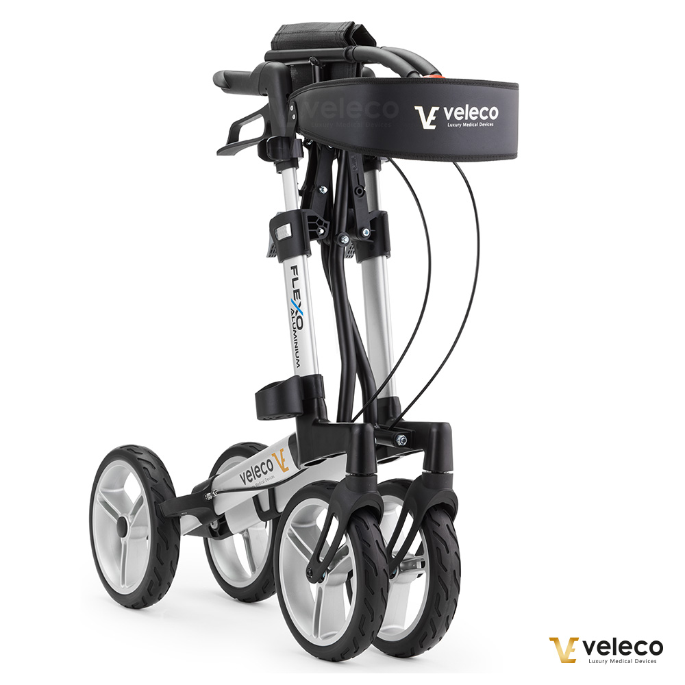 Rollator Hopfällbar - Flexo Silver - 10