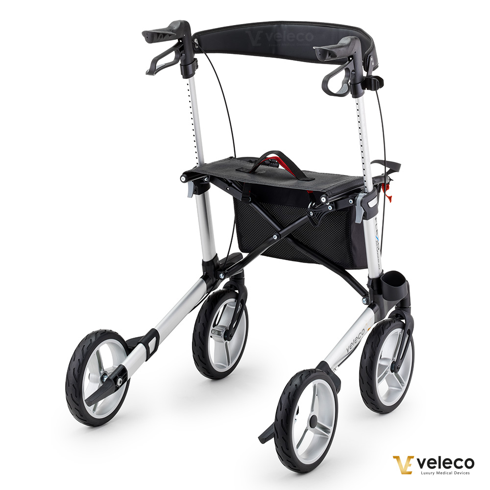 Rollator Hopfällbar - Flexo Silver - 9