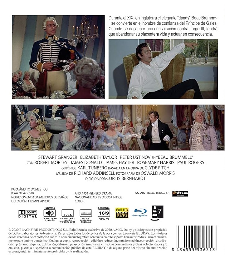 Beau Brummell (ej svensk text) (Blu-ray) - 2