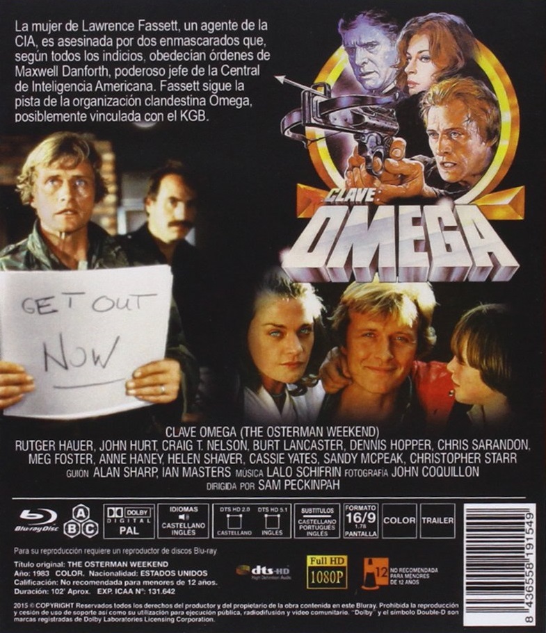 Osterman Weekend (ej svensk text) (Blu-ray) - 2