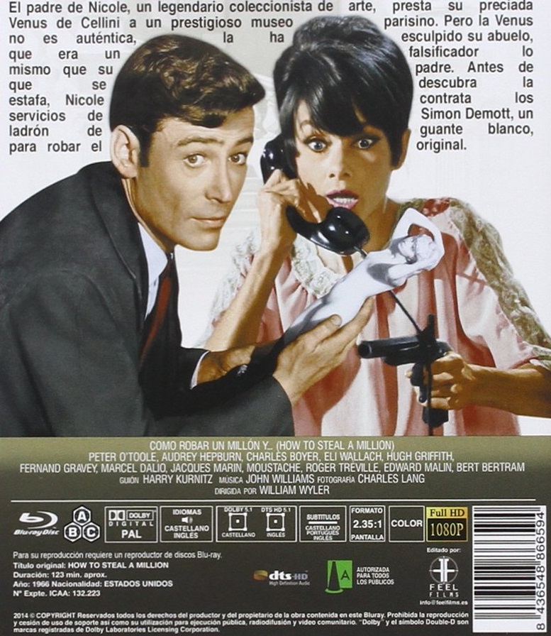 How To Steal A Million (ej svensk text) (Blu-ray) - 2