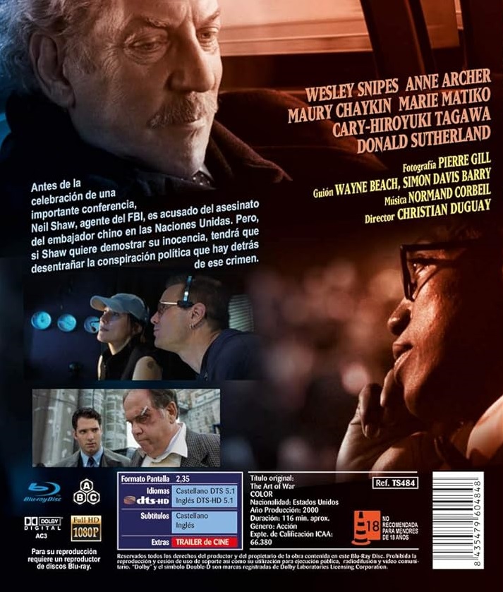 Art of War (ej svensk text) (Blu-ray) - 2