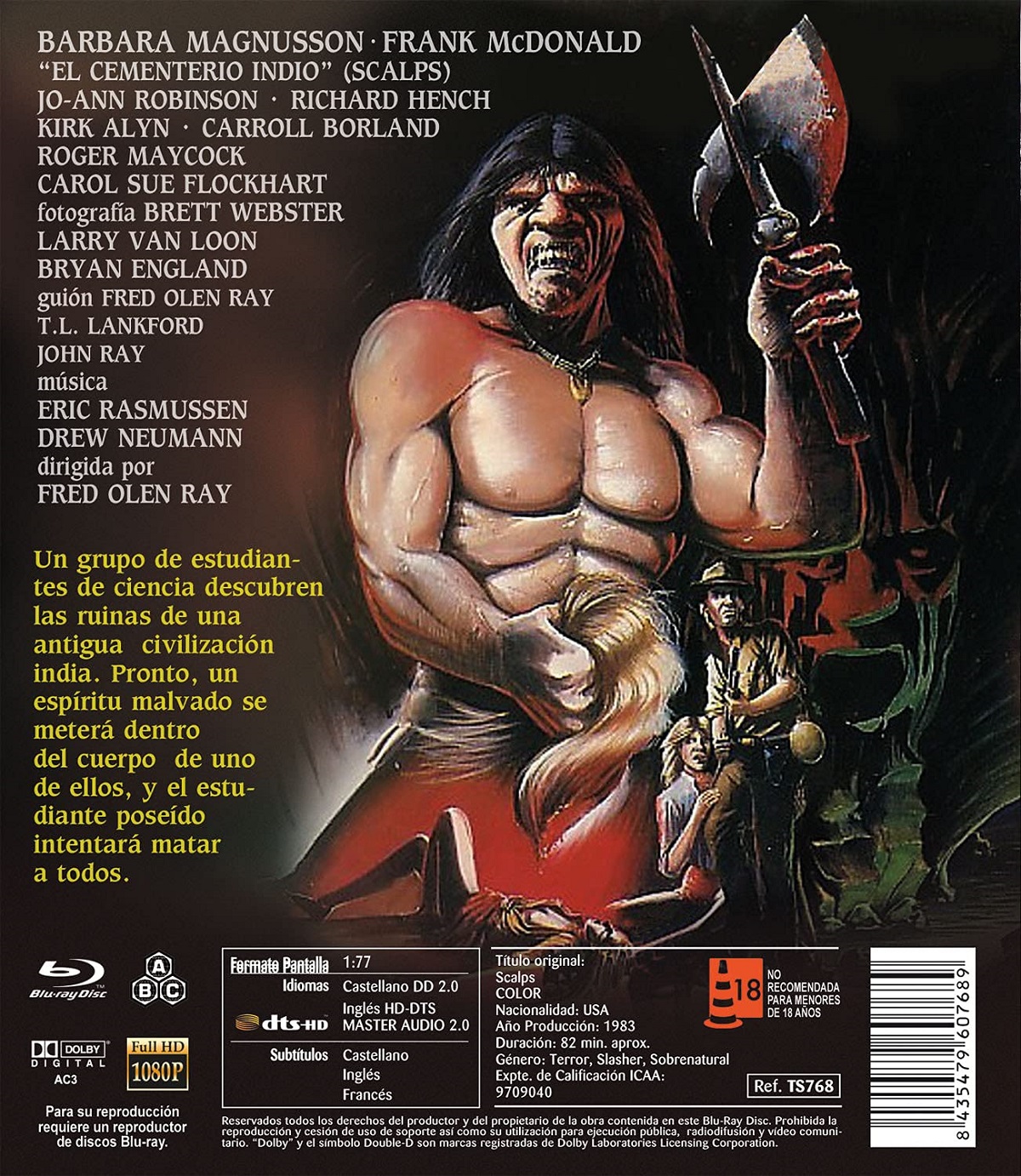 Scalps (ej svensk text) (Blu-ray) - 2