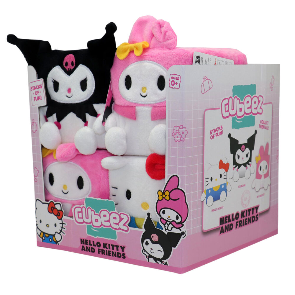 Hello Kitty Cubeez Mjukis Gosedjur 10 cm - 4