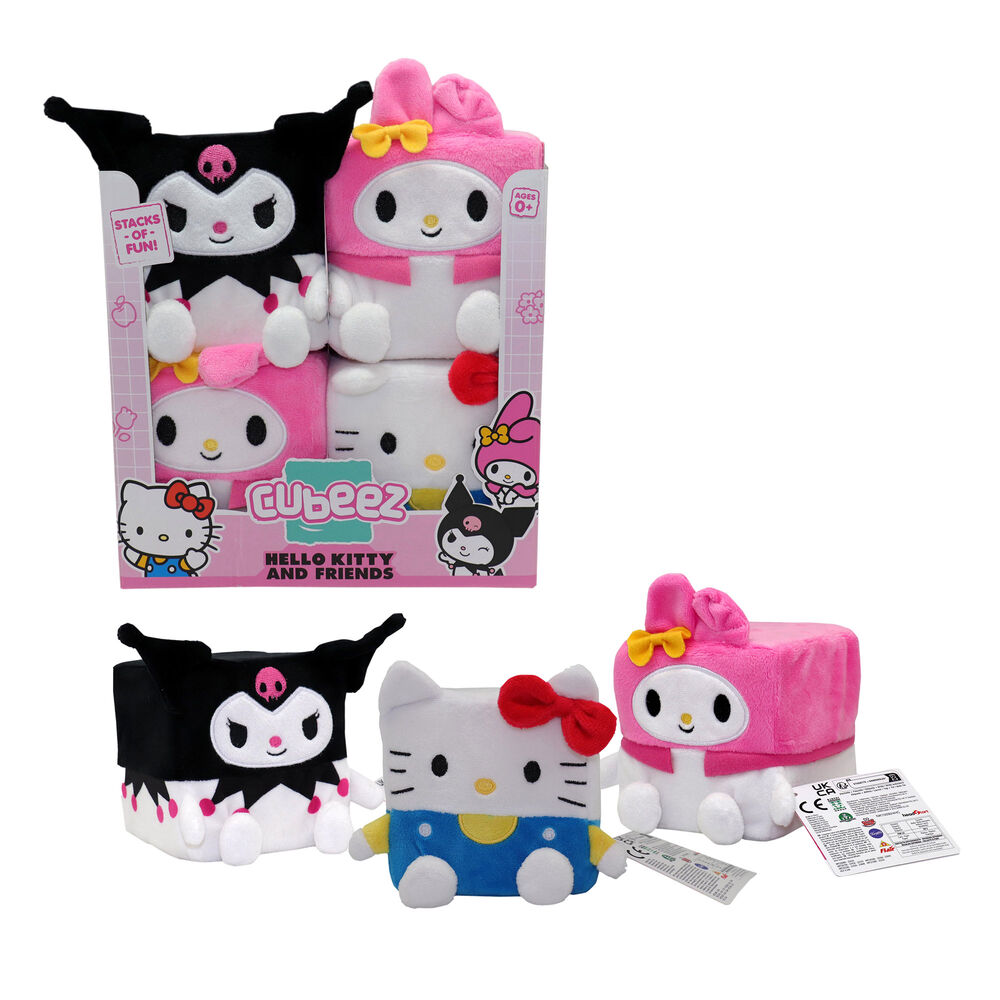 Hello Kitty Cubeez Mjukis Gosedjur 10 cm - 6