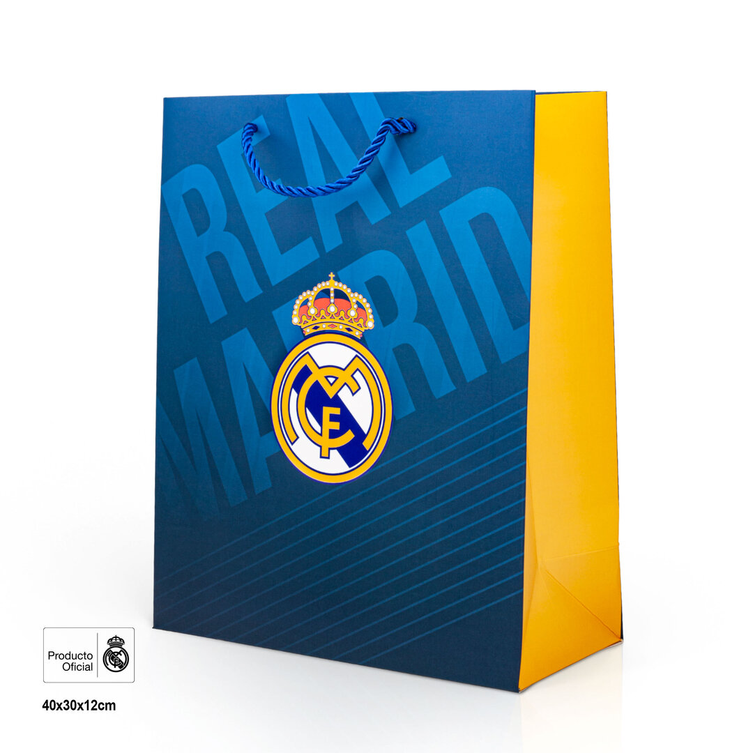 Real Madrid Presentpåse 40x30 L Azul