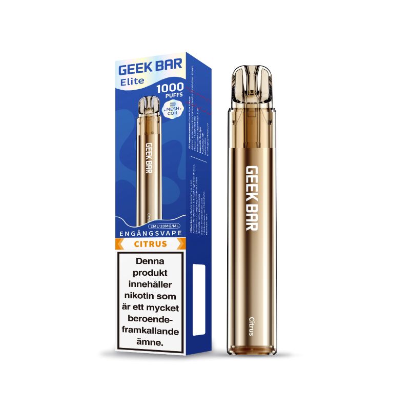 Geek Bar Elite 1000 - Citrus