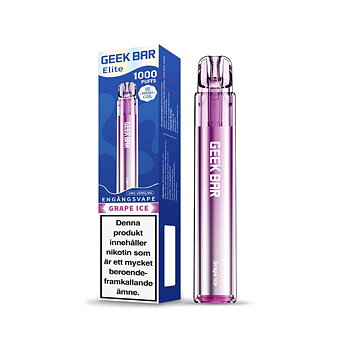 Geek Bar Elite 1000 - Grape Ice