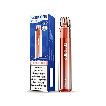 Geek Bar Elite 1000 - Peach Ice