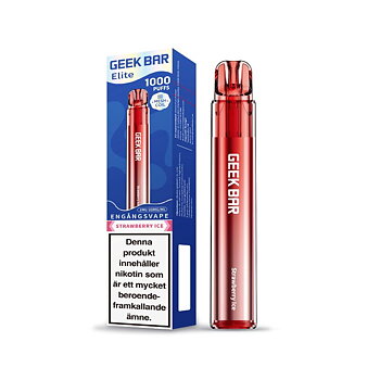 Geek Bar Elite 1000 - Strawberry Ice