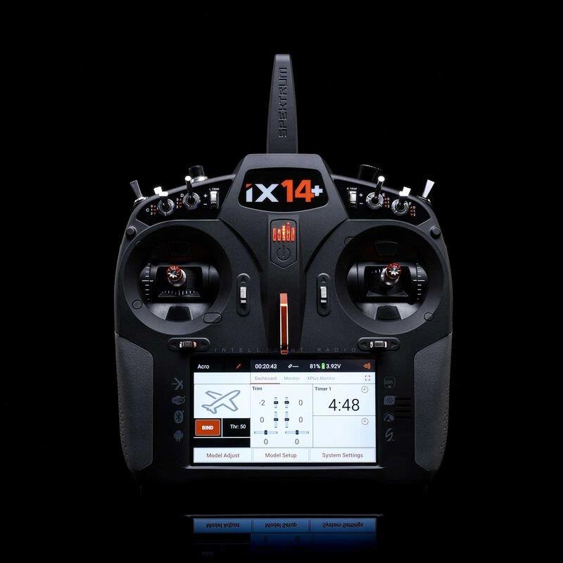 Spektrum iX14+ 20-Channel DSMX Transmitter Only - 4