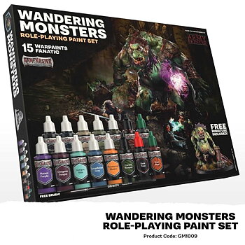 The Army Painter - GameMaster: Wandering Monsters Role-playing Paint Set