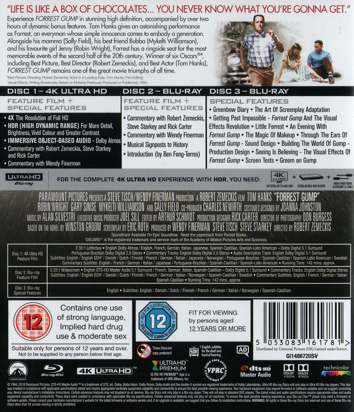 Forrest Gump &nbsp;(4K Ultra HD + Blu-ray) - 2