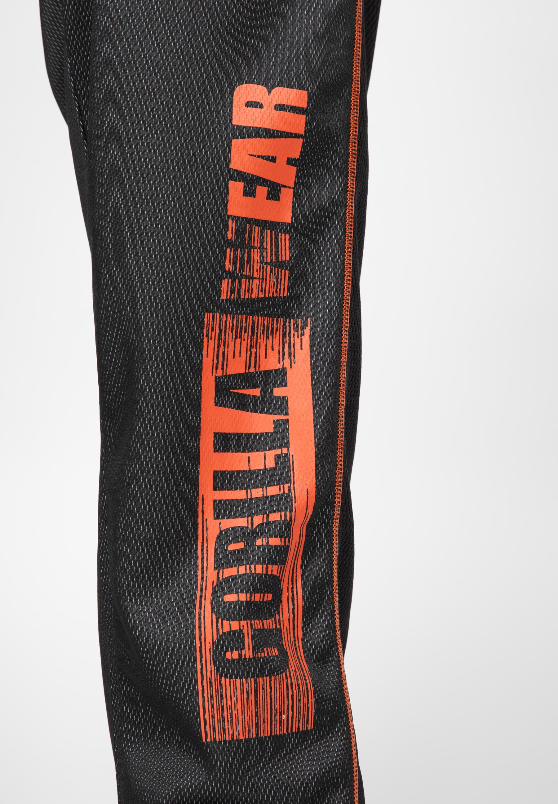 Wallace Mesh Pants, grey/orange - 3