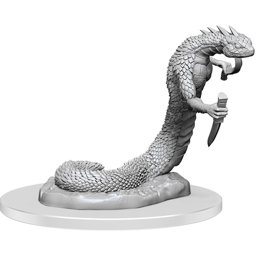 Critical Role Unpainted Miniatures: Serpentfolk & Serpentfolk Ghost - 2