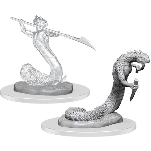 Critical Role Unpainted Miniatures: Serpentfolk & Serpentfolk Ghost