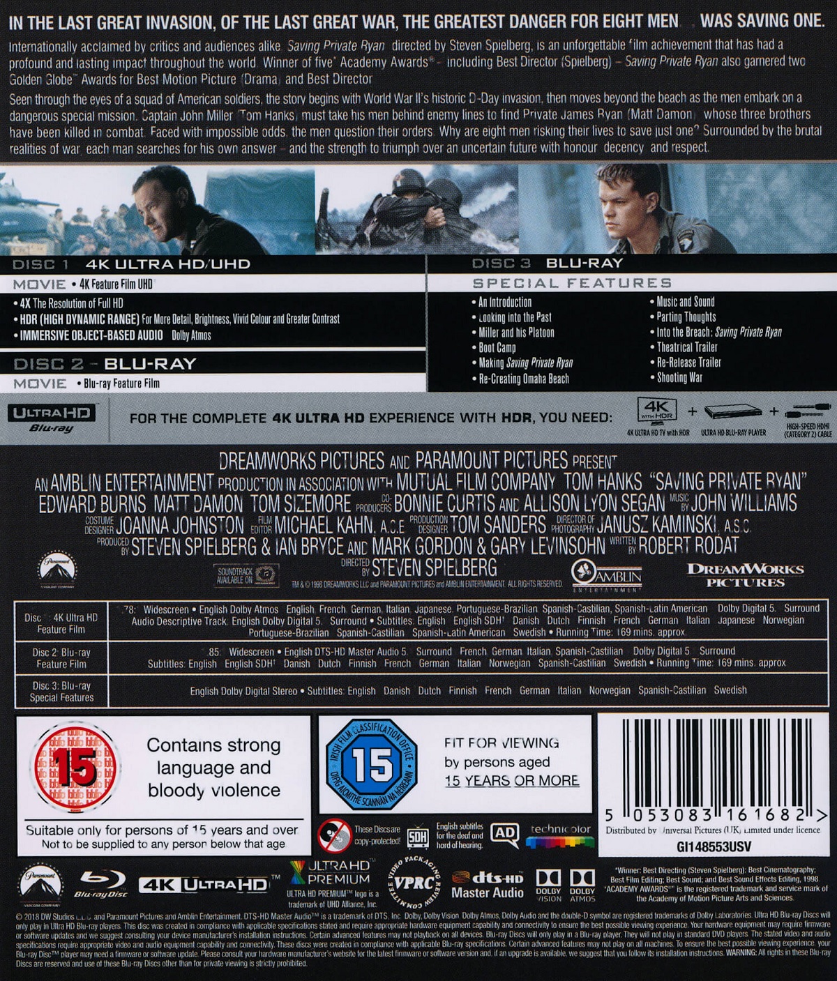 Saving Private Ryan (4K Ultra HD + Blu-ray) - 2