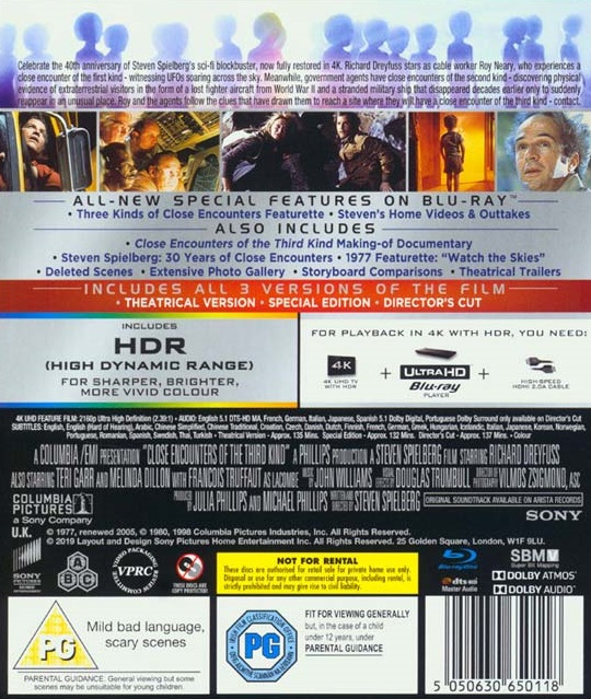 Close Encounters of the Third Kind (4K Ultra HD + Blu-ray) - 2